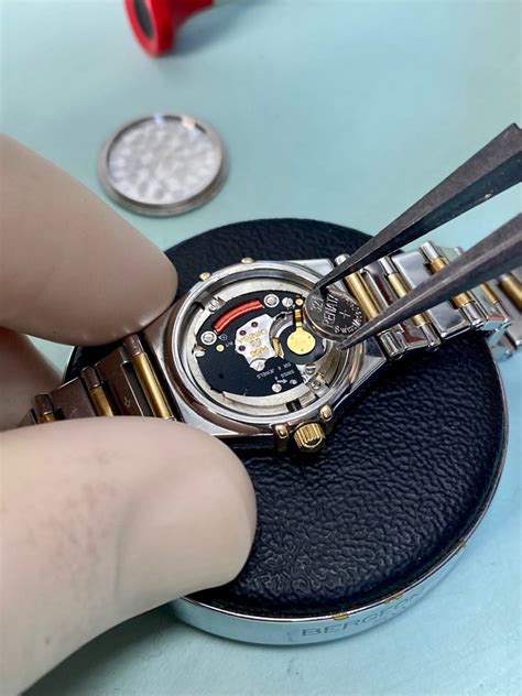 omega constellation battery replacement